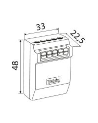 Dimension MVR500ERP(5454467) et MVR500ERPX(5454468)